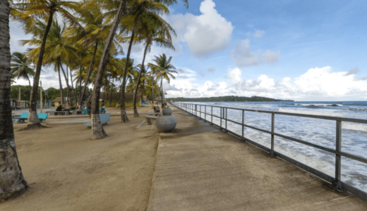 Manzanilla Boardwalk in Trinidad