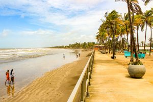 Manzanilla Boardwalk in Trinidad Manzanilla Boardwalk in Trinidad