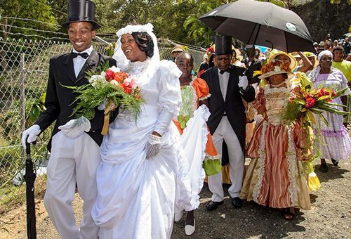 Moriah Ole Time Wedding in Tobago