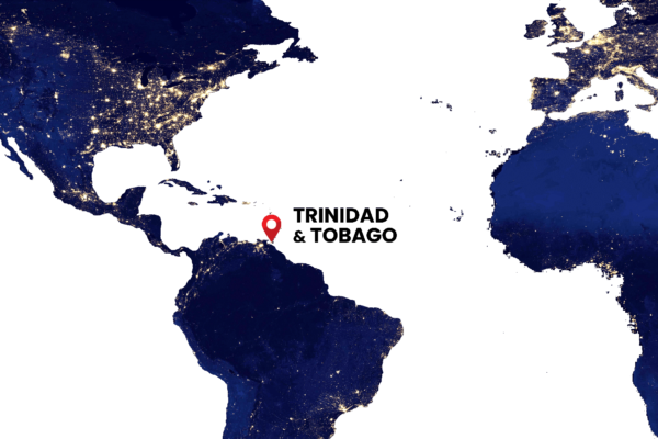 Pin on map of where Trinidad and Tobago is Pin on map of where Trinidad and Tobago is