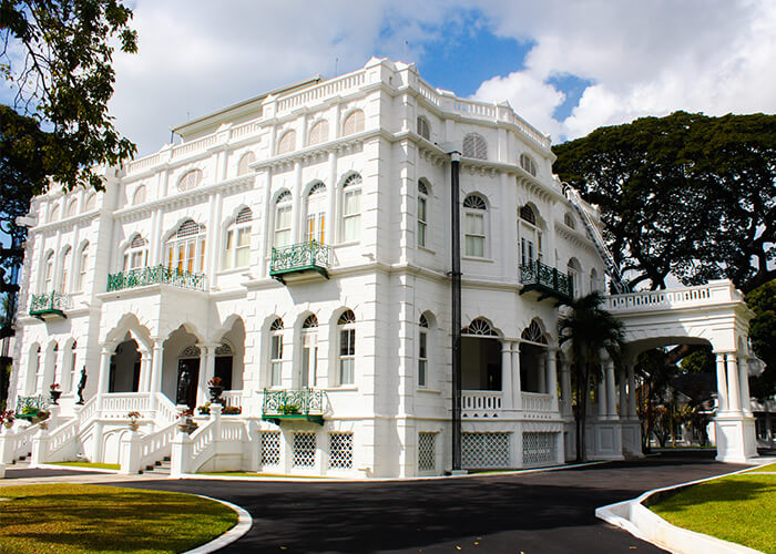 Visit Whitehall - the Magnificent Seven in Port of Spain Trinidad
