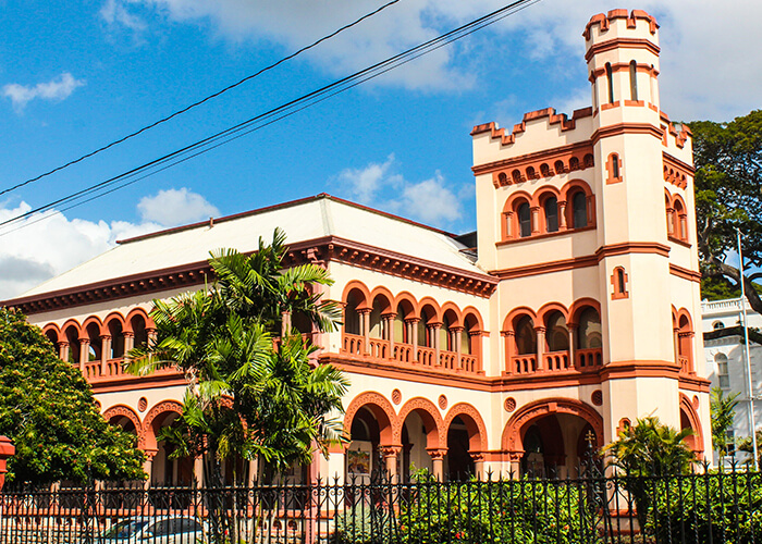 Visit the Archbishop's Palace - the Magnificent Seven in Port of Spain Trinidad