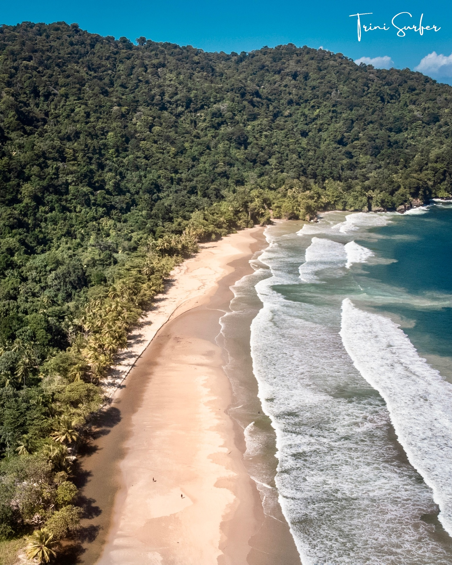 Las Cuevas Bay - Photo Copyright - Alan Charles & Trini Surfer - Top Things to in Trinidad with Trini Surfer