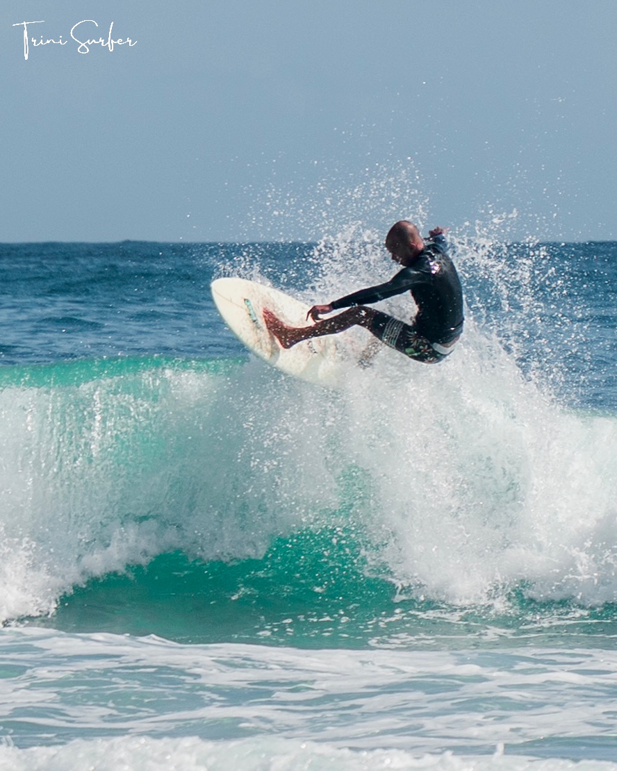 Surfing in Trinidad and Tobago - Photo Copyright - Alan Charles & Trini Surfer - Top Things to in Trinidad with Trini Surfer