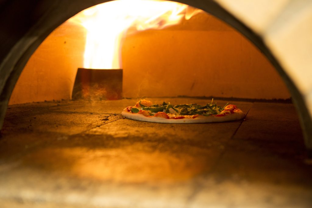 Brick Oven Pizza from KAVA at Kapok Hotel in Trinidad