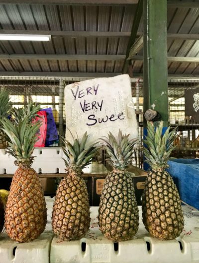 Chaguanas Market Pineapple Sign Chaguanas Market Pineapple Sign