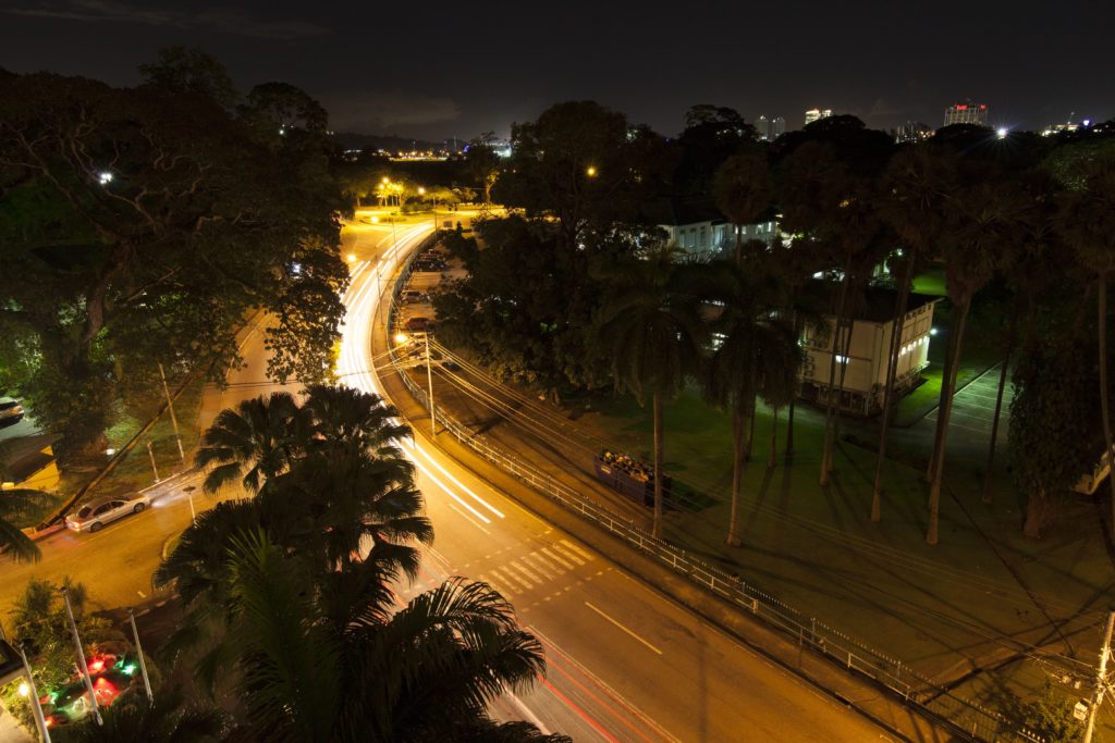 Kapok Hotel Evening Views in Trinidad