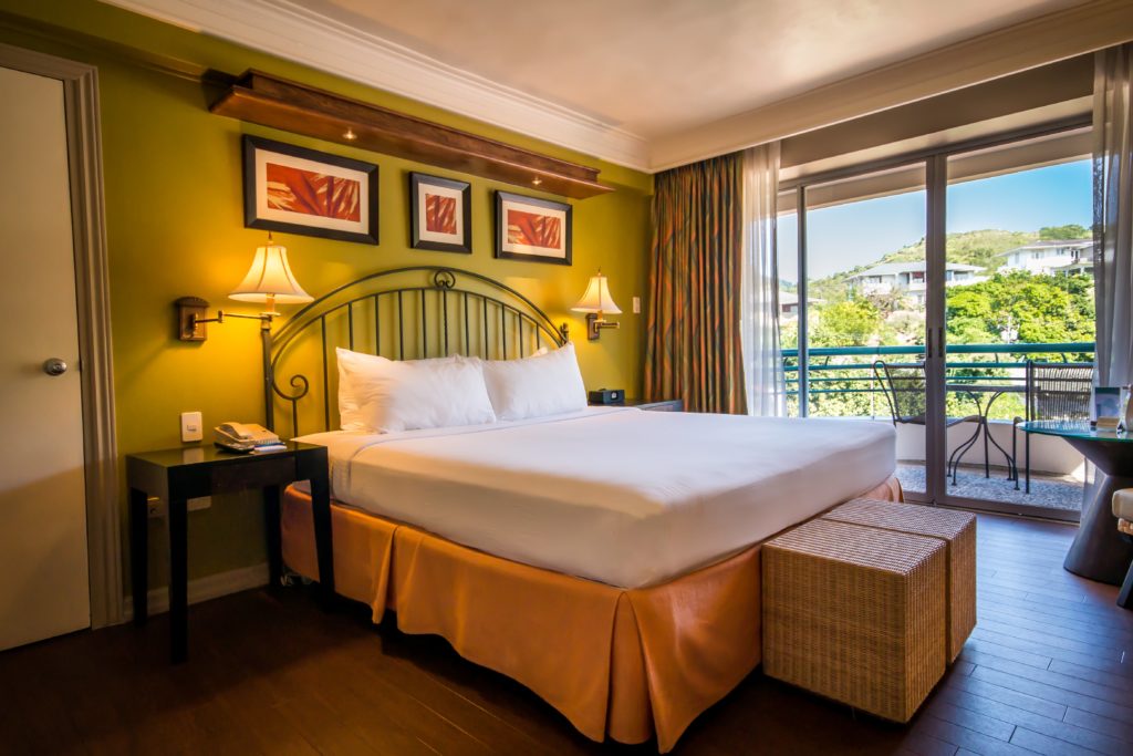 Kapok Hotel Room in Trinidad with View