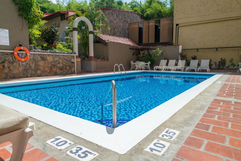 Pool at Kapok Hotel in Trinidad