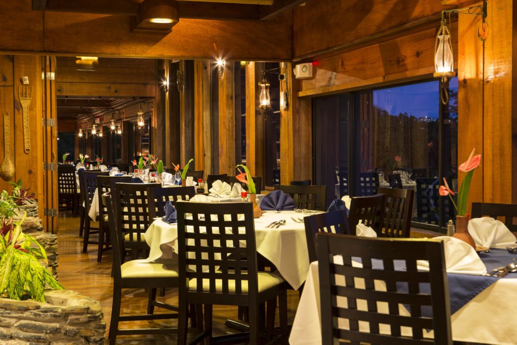Tiki Village at Kapok Hotel in Trinidad