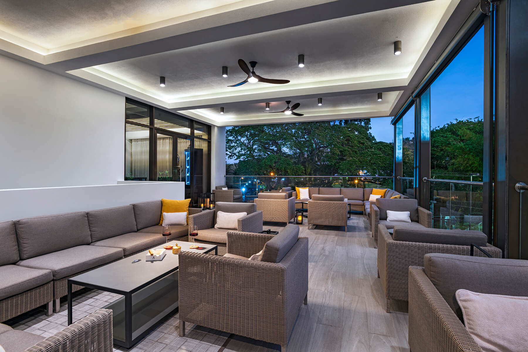 The Exchange Restaurant Patio at The BRIX Autograph Collection - Hotel in Port of Spain, Trinidad