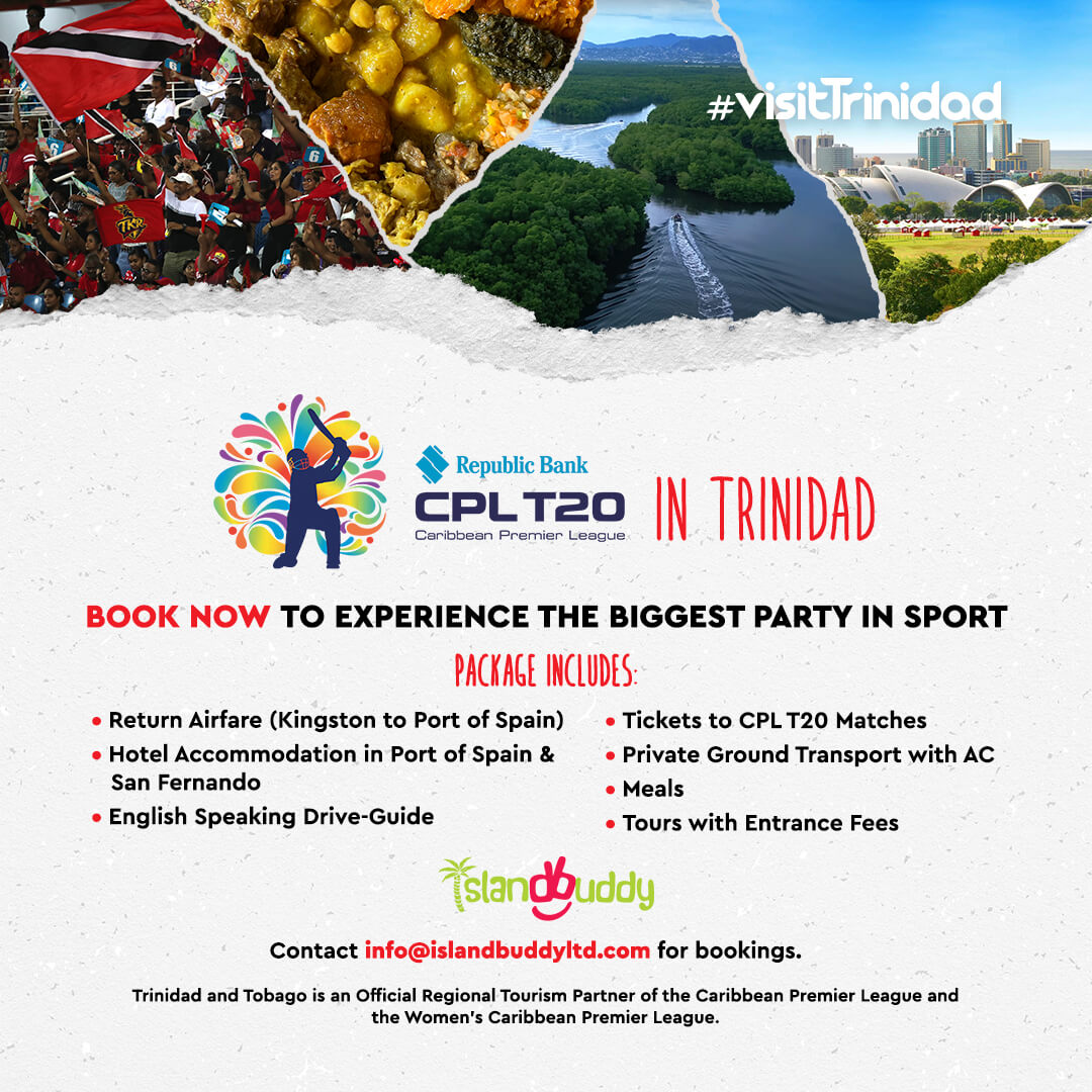 CPL T20 Package from Jamaica to Trinidad from Island Buddy - Visit Trinidad