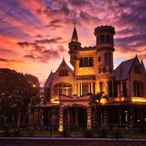 Stollmeyer's Castle in Port of Spain, Trinidad Stollmeyer's Castle in Port of Spain, Trinidad