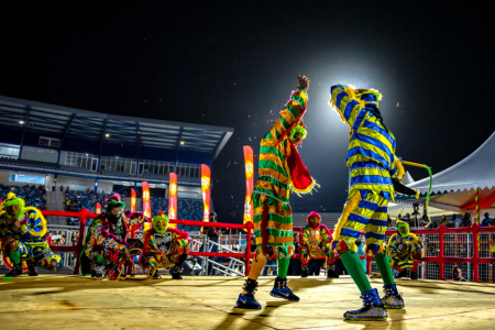 Visit Trinidad - Trinidad Carnival - Stick Fighting Jab Jab