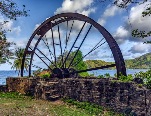 James B. Solomon- Speyside Waterwheel Tobago James B. Solomon- Speyside Waterwheel Tobago